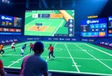 Virginia's Sports Betting Revenue Surges to $595M in May 2025