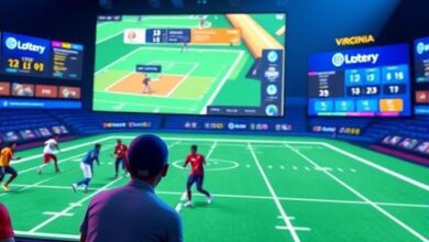 Virginia's Sports Betting Revenue Surges to $595M in May 2025