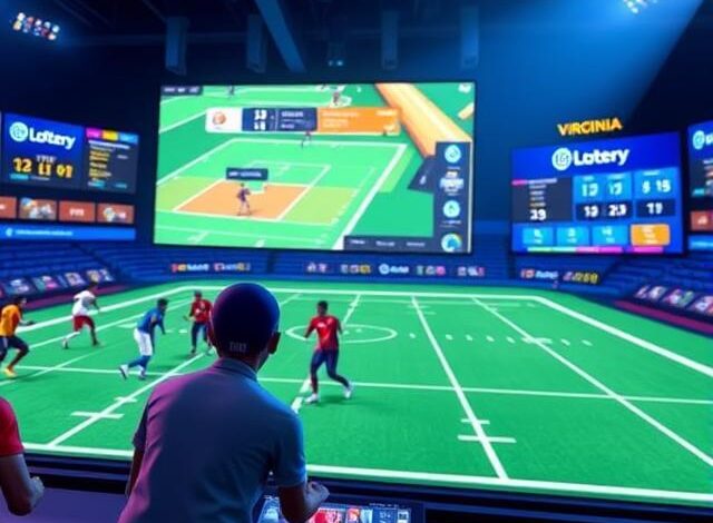 Virginia's Sports Betting Revenue Surges to $595M in May 2025