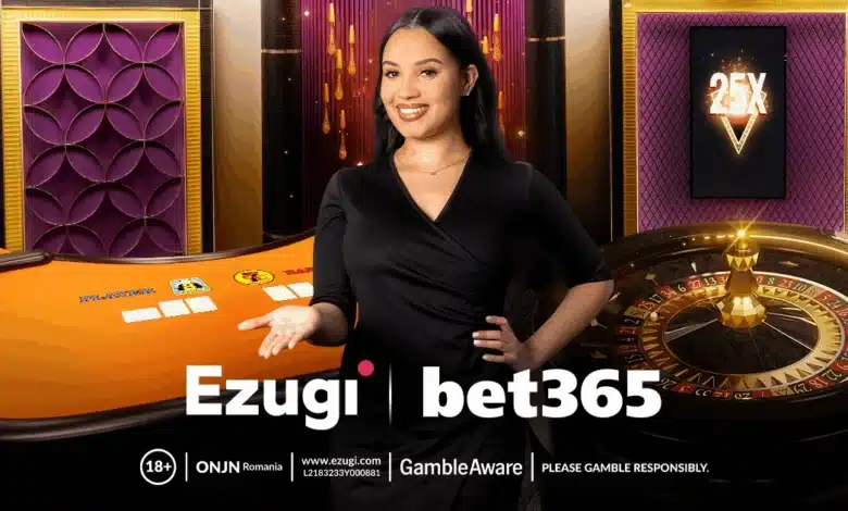Ezugi Live Casino Launches with bet365 in 3 Markets