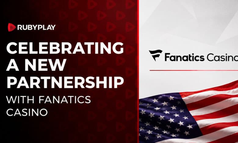 RubyPlay launches slots on Fanatics Casino in New Jersey